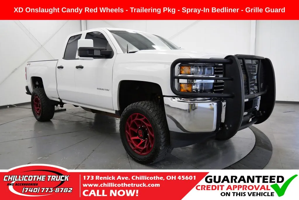 White 2018 Chevrolet Silverado 2500 HD Work Truck for sale in Chillicothe, OH