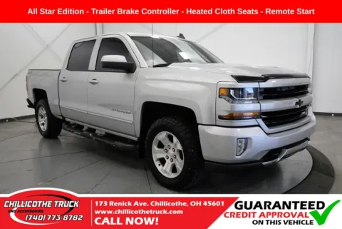 Silver 2017 Chevrolet Silverado 1500 LT for sale in Chillicothe, OH