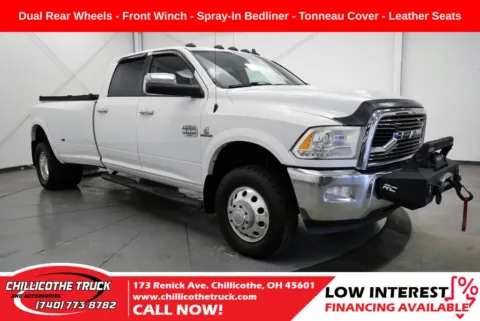 White 2015 Ram 3500 Laramie Longhorn for sale in Chillicothe, OH