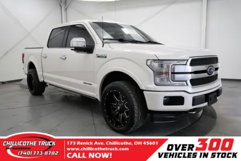 White 2018 Ford F-150 Platinum for sale in Chillicothe, OH