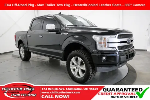 Black 2018 Ford F-150 Platinum for sale in Chillicothe, OH