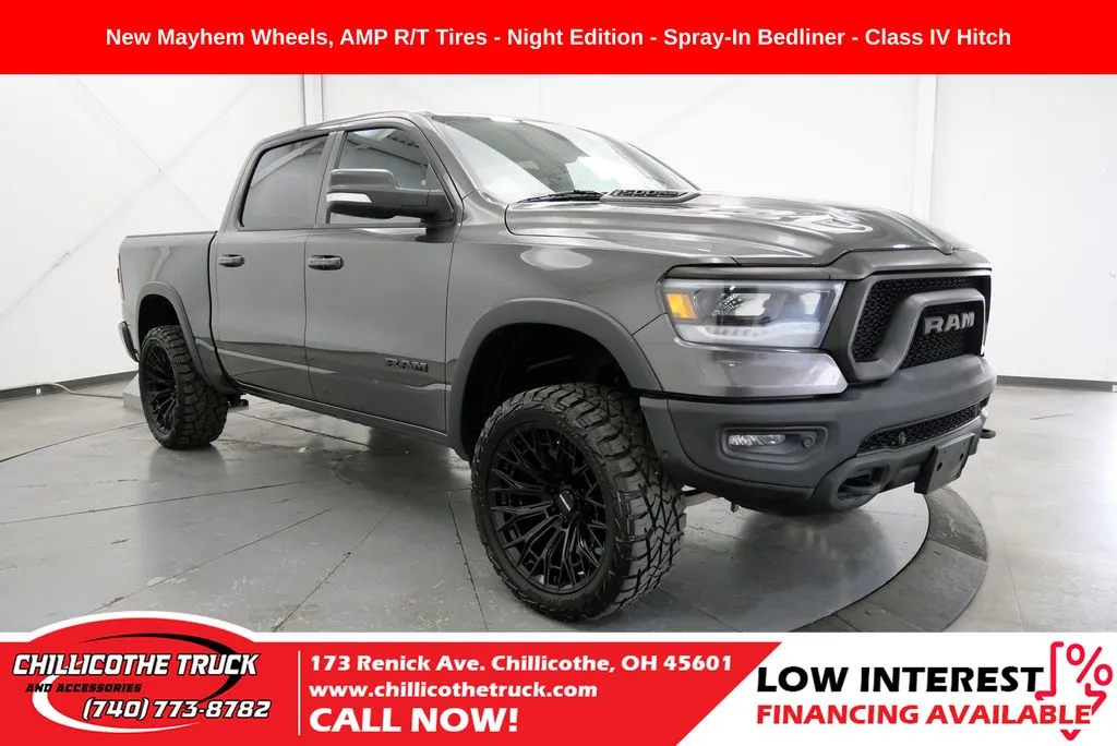 Gray 2021 Ram 1500 Rebel for sale in Chillicothe, OH