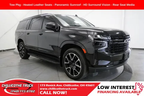 Black 2023 Chevrolet Suburban RST for sale in Chillicothe, OH