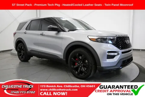 Silver 2021 Ford Explorer ST for sale in Chillicothe, OH