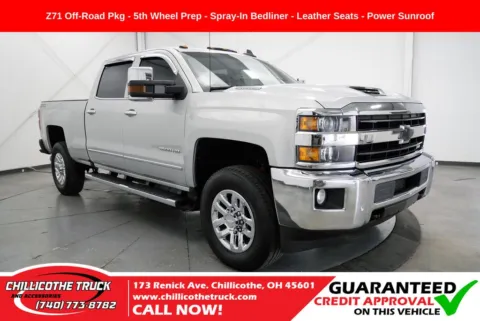 Silver 2019 Chevrolet Silverado 3500 HD LTZ for sale in Chillicothe, OH