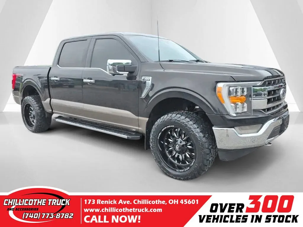 Black 2021 Ford F-150 Lariat for sale in Chillicothe, OH