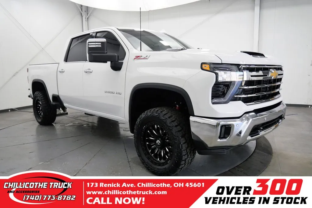 White 2025 Chevrolet Silverado 2500 HD LTZ for sale in Chillicothe, OH