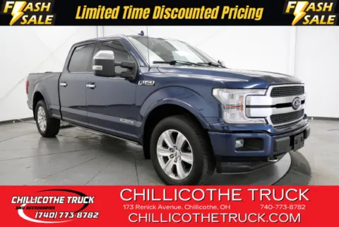 Blue 2019 Ford F-150 Platinum for sale in Chillicothe, OH