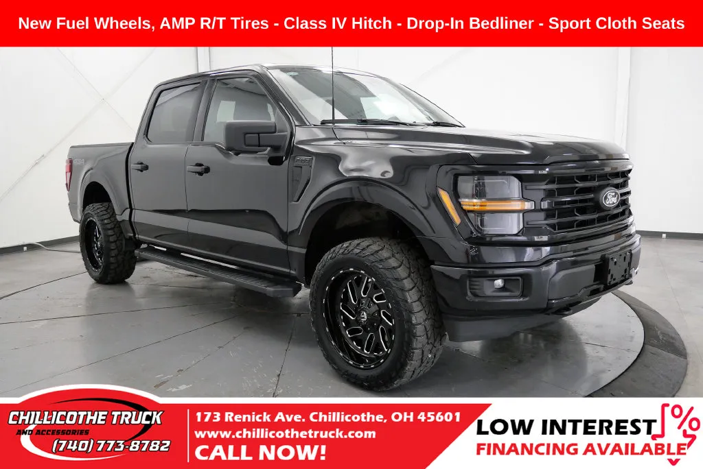 Black 2024 Ford F-150 XLT for sale in Chillicothe, OH
