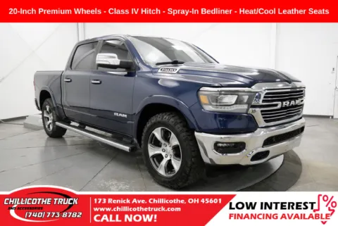 Blue 2022 Ram 1500 Laramie for sale in Chillicothe, OH