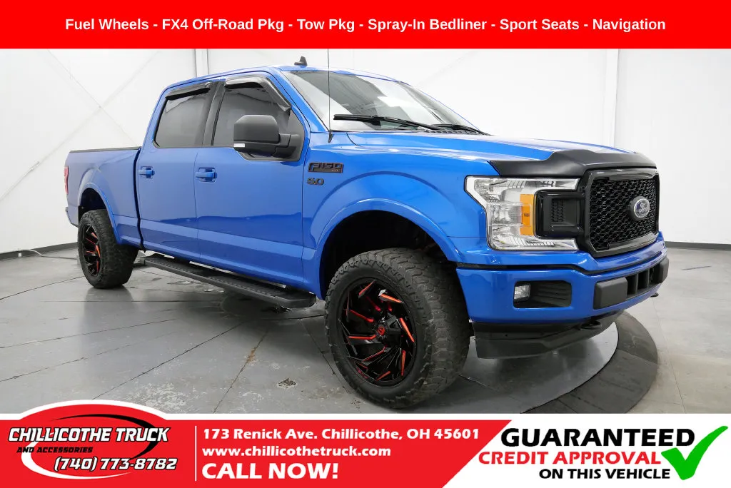 Blue 2020 Ford F-150 XLT for sale in Chillicothe, OH