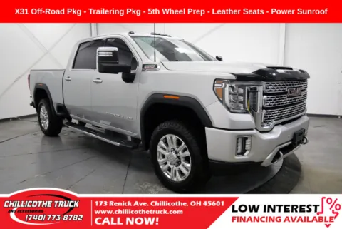 Silver 2021 GMC Sierra 2500 HD Denali for sale in Chillicothe, OH