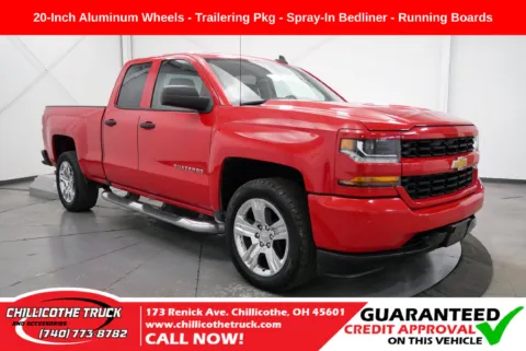 Red 2016 Chevrolet Silverado 1500 Custom for sale in Chillicothe, OH