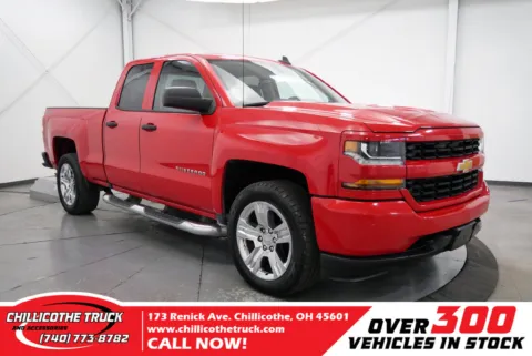 Red 2016 Chevrolet Silverado 1500 Custom for sale in Chillicothe, OH