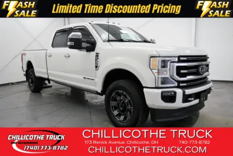 White 2022 Ford F-350SD Platinum for sale in Chillicothe, OH