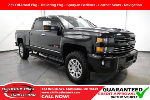 Black 2017 Chevrolet Silverado 3500 HD LTZ for sale in Chillicothe, OH