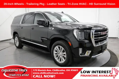 Black 2023 GMC Yukon XL SLT for sale in Chillicothe, OH