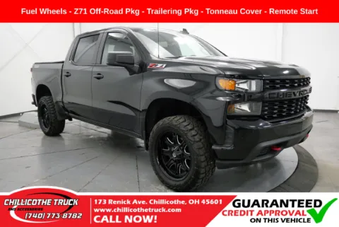Black 2021 Chevrolet Silverado 1500 Custom Trail Boss for sale in Chillicothe, OH