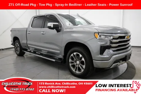 Gray 2023 Chevrolet Silverado 1500 High Country for sale in Chillicothe, OH