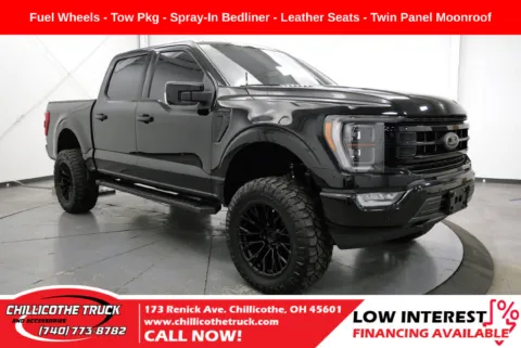 Black 2022 Ford F-150 Lariat for sale in Chillicothe, OH