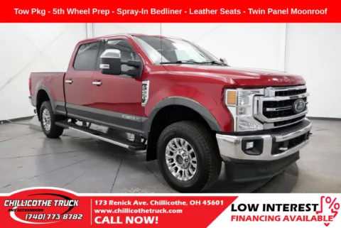 Red 2020 Ford F-250SD Lariat for sale in Chillicothe, OH