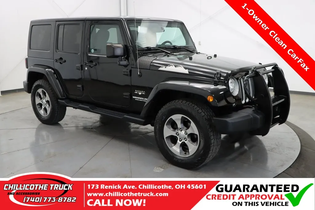2017 Jeep Wrangler Unlimited Sahara for sale in Chillicothe, OH