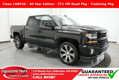 Black 2018 Chevrolet Silverado 1500 LT for sale in Chillicothe, OH