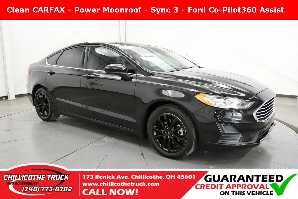 Black 2020 Ford Fusion SE for sale in Chillicothe, OH