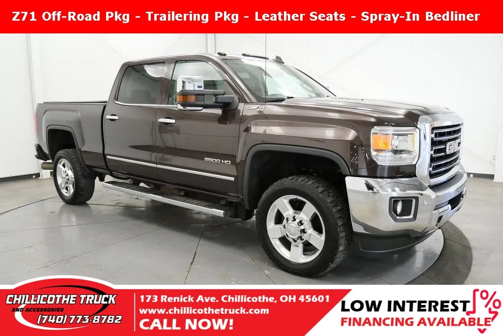 Brown 2016 GMC Sierra 2500HD SLT for sale in Chillicothe, OH