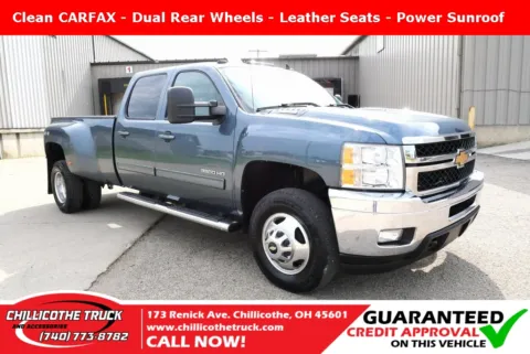 Gray 2012 Chevrolet Silverado 3500HD LTZ for sale in Chillicothe, OH
