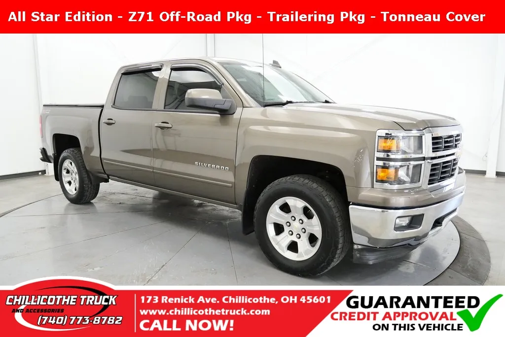Brown 2015 Chevrolet Silverado 1500 LT for sale in Chillicothe, OH
