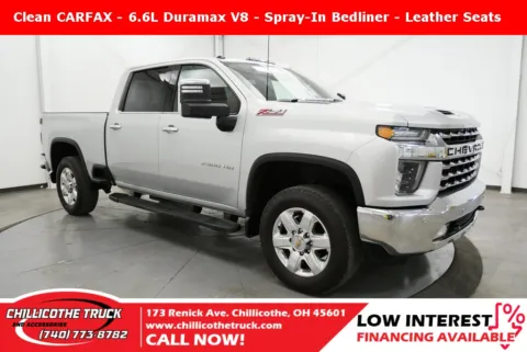 Silver 2021 Chevrolet Silverado 2500HD LTZ for sale in Chillicothe, OH