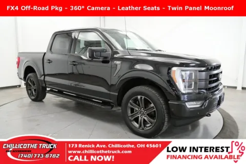 Black 2021 Ford F-150 Lariat for sale in Chillicothe, OH
