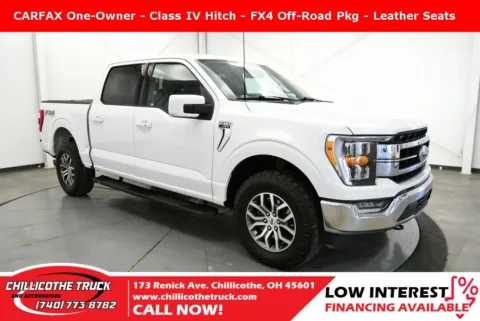 White 2022 Ford F-150 Lariat for sale in Chillicothe, OH