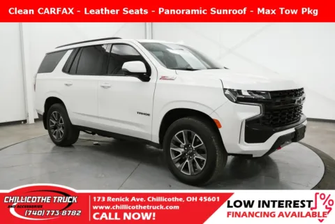 White 2023 Chevrolet Tahoe Z71 for sale in Chillicothe, OH
