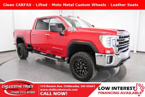Red 2021 GMC Sierra 2500HD SLT for sale in Chillicothe, OH