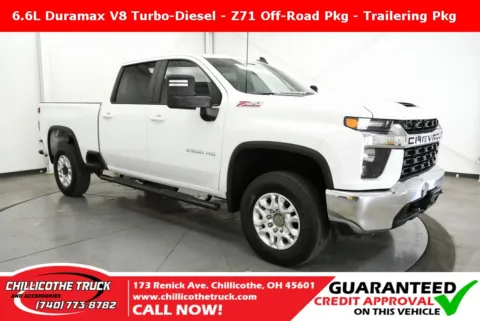 White 2021 Chevrolet Silverado 2500HD LT for sale in Chillicothe, OH