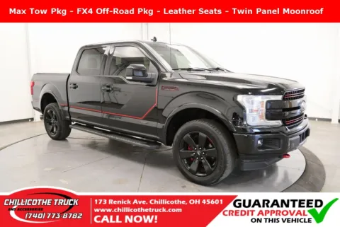 Black 2018 Ford F-150 Lariat for sale in Chillicothe, OH