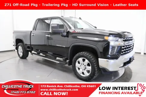 Black 2020 Chevrolet Silverado 3500HD LTZ for sale in Chillicothe, OH