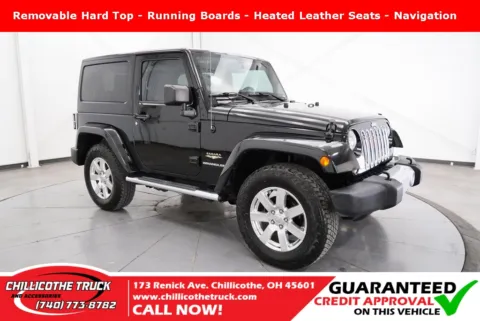 Black 2014 Jeep Wrangler Sahara for sale in Chillicothe, OH