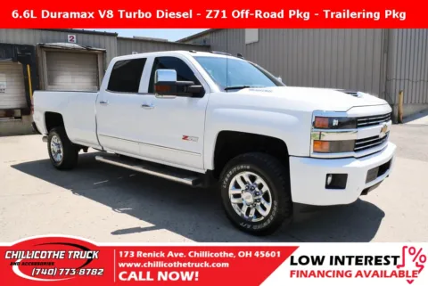 White 2019 Chevrolet Silverado 3500HD LTZ for sale in Chillicothe, OH