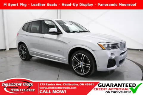 Silver 2015 BMW X3 xDrive28i for sale in Chillicothe, OH