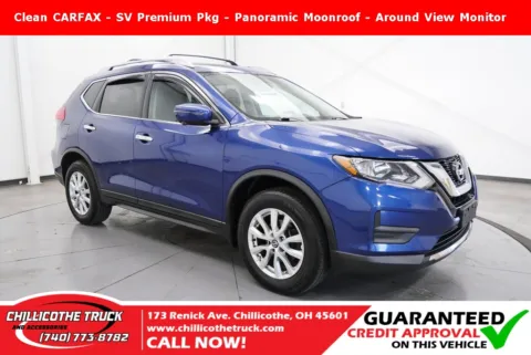 Blue 2017 Nissan Rogue SV for sale in Chillicothe, OH