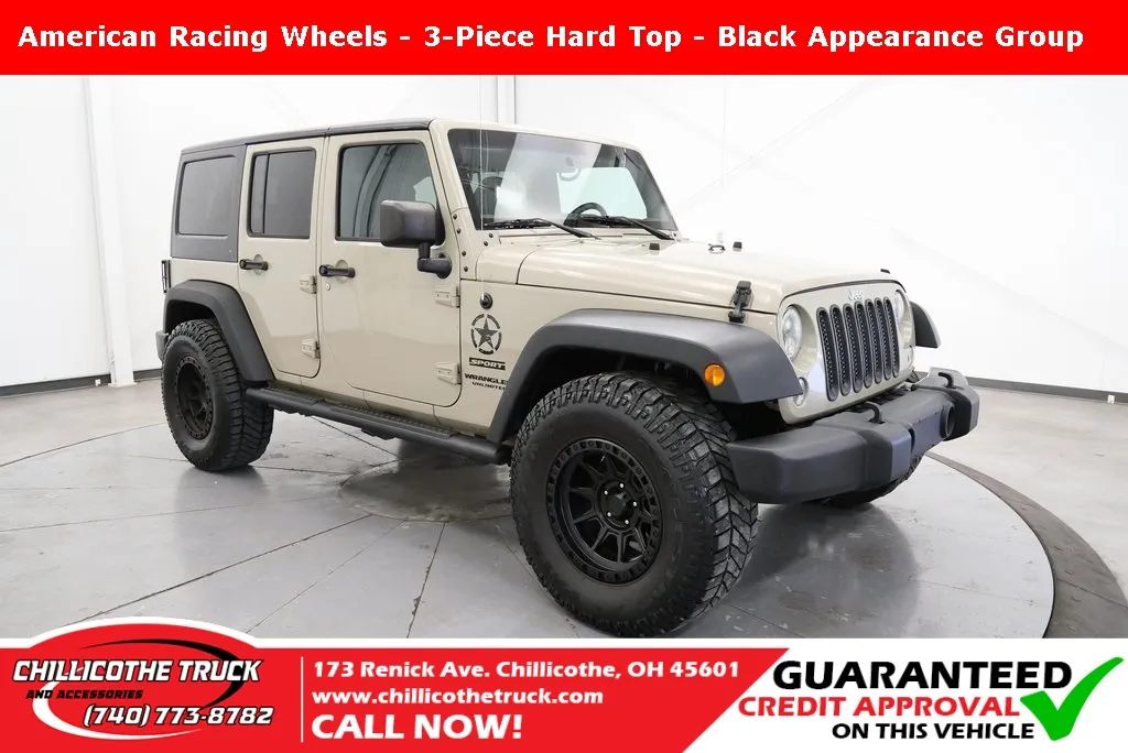 2017 Jeep Wrangler Unlimited Sport for sale in Chillicothe, OH