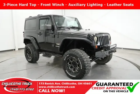 Black 2012 Jeep Wrangler Sahara for sale in Chillicothe, OH