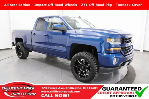 Blue 2017 Chevrolet Silverado 1500 LT for sale in Chillicothe, OH