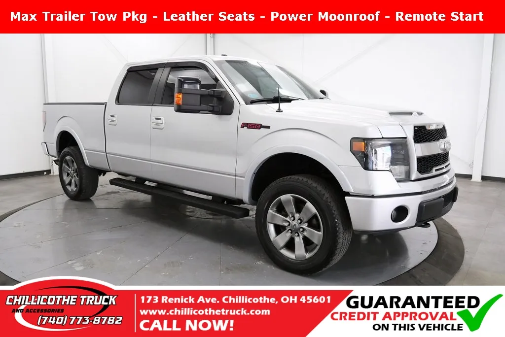Silver 2013 Ford F-150 FX4 for sale in Chillicothe, OH