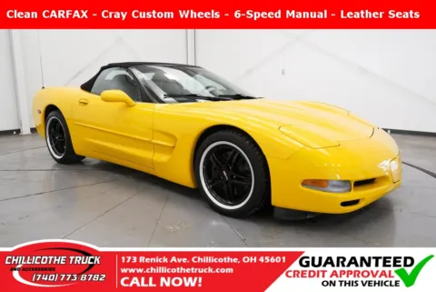 Yellow 2000 Chevrolet Corvette for sale in Chillicothe, OH