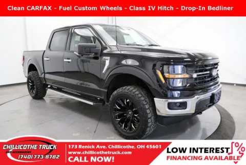 Black 2024 Ford F-150 XLT for sale in Chillicothe, OH