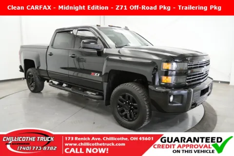 Black 2017 Chevrolet Silverado 2500HD LT for sale in Chillicothe, OH